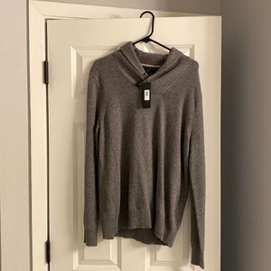 NWT-gray wool sweater, size L, Banana Republic